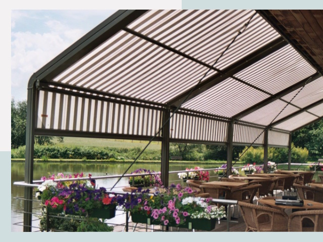 Элегантные навесы для кафе от 615 руб в Смоленск
