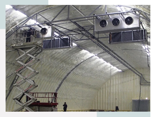 Оснащение ангаров в Смоленске