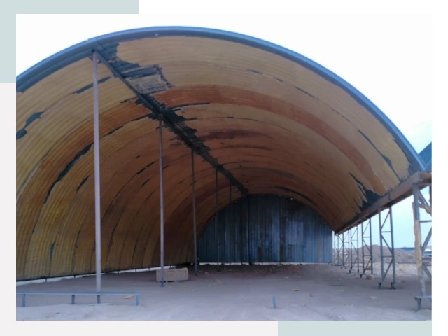 Реконструкция ангаров в Смоленске