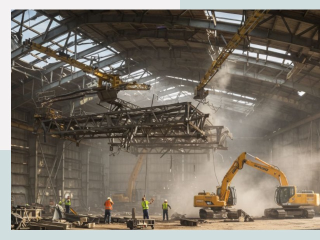 Демонтаж ангаров в Смоленске от 615 руб. за м²