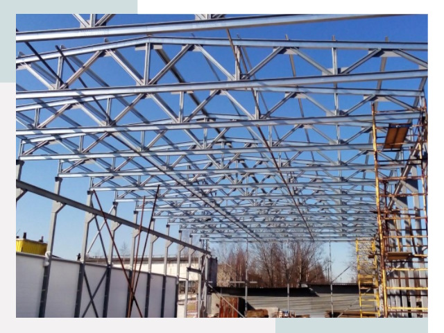Металлокаркасы для складов в Смоленске