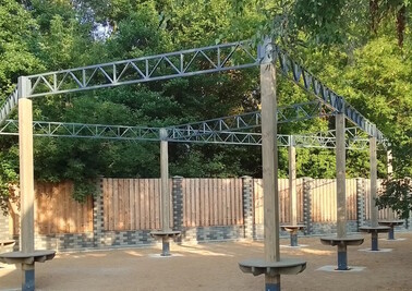 Терраса из металлоконструкций под ключ, проектирование, изготовление и монтаж от СтальСтрой-Смл